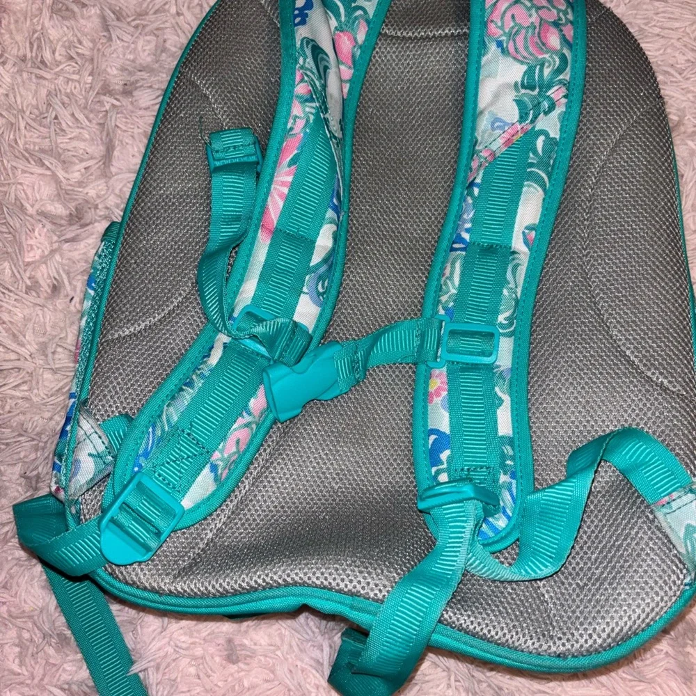 Pottery Barn Kids Lilly Pulitzer Backpack Size XL (7+ years) - Picture 3 of 5